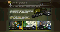 Desktop Screenshot of nvairsoft.com